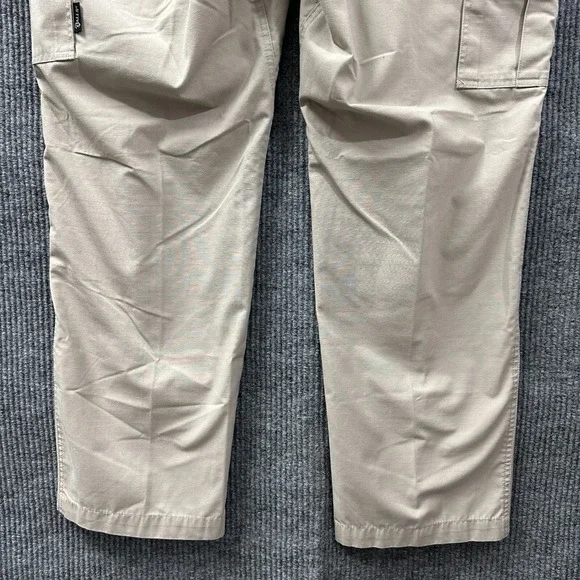 Galls Mens Cargo Pants Size 38x32 Beige Cotton Blend Utility Outdoor Mid Rise - Picture 10 of 12
